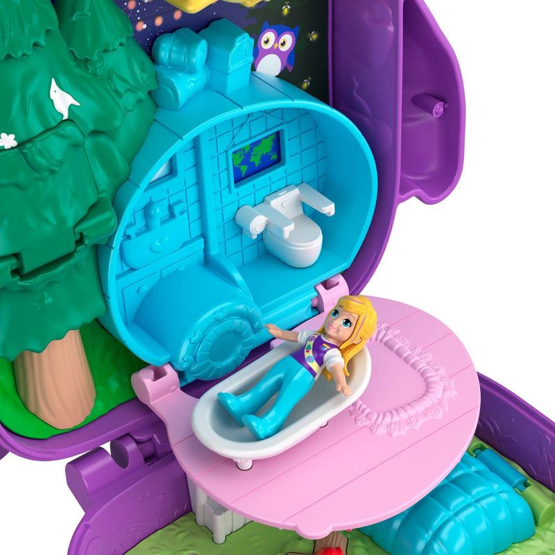 Polly Pocket Owlnite Campsite Playset