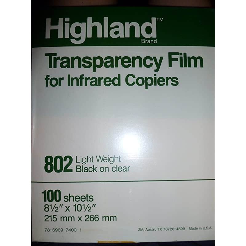 Film for Infrared Copiers