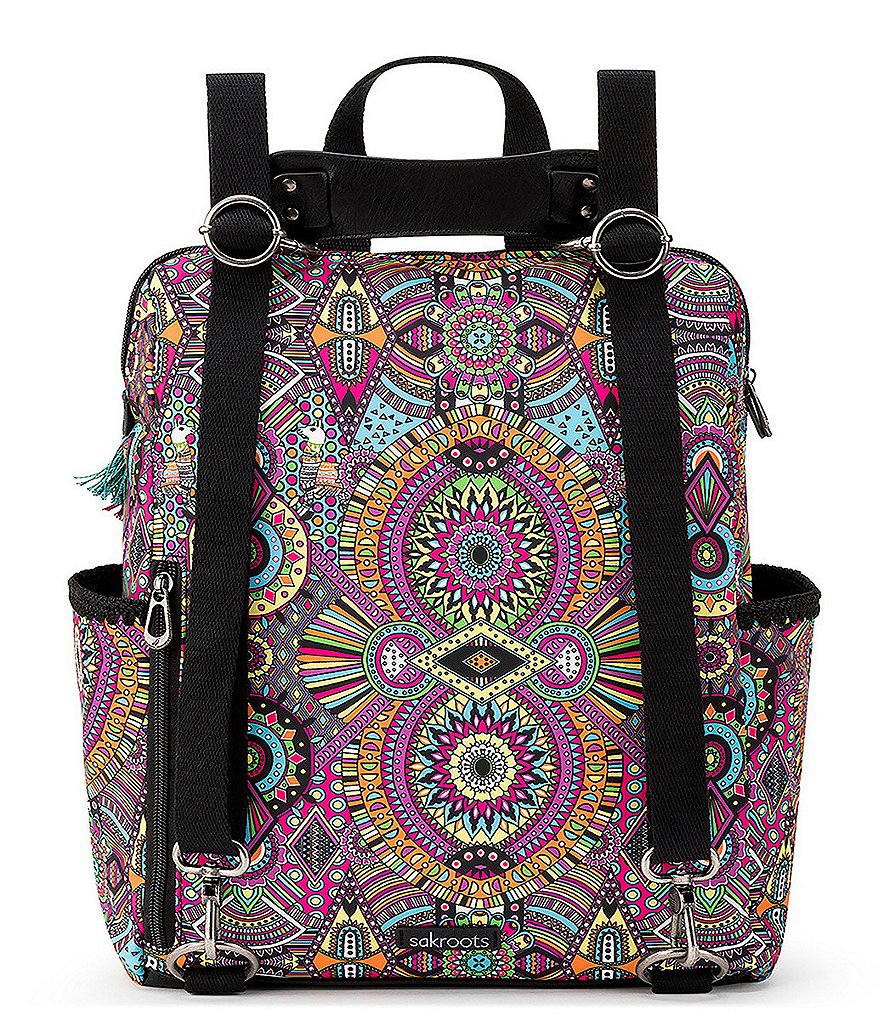 Sakroots Eco-Twill Loyola Convertible Backpack