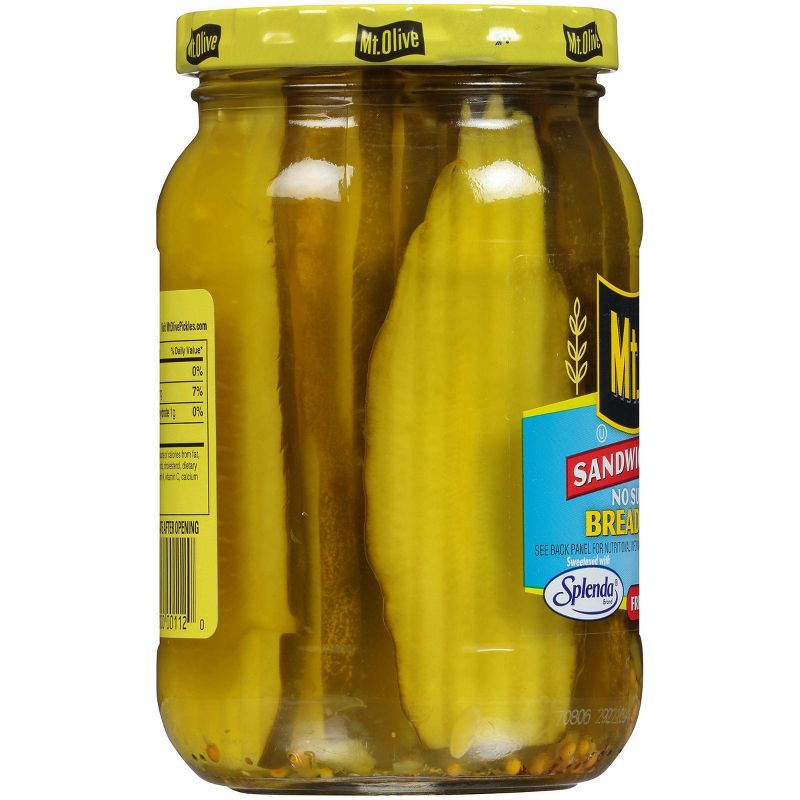 Mt. Olive Sandwich Stuffers Bread & Butter Pickles - 16oz