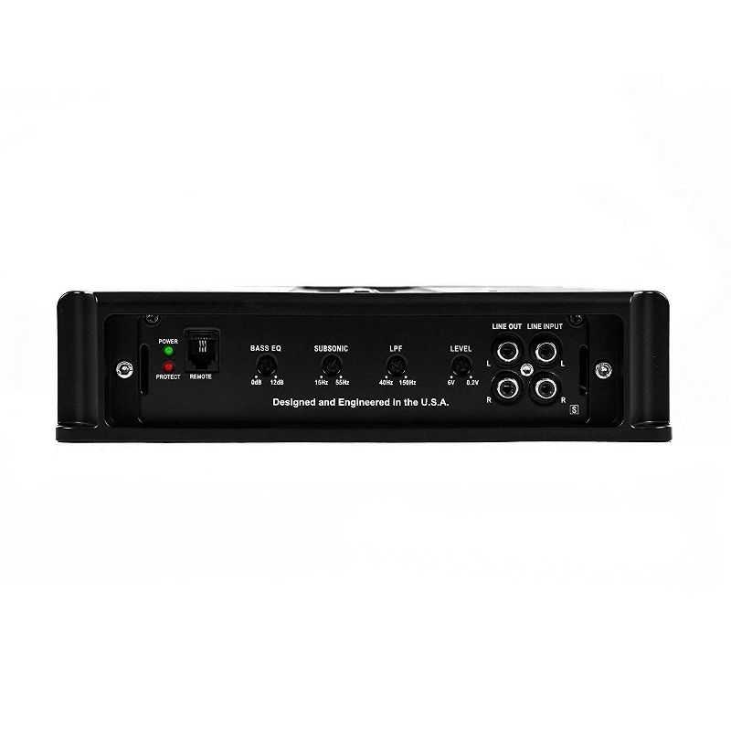 Crunch Power Drive 3000W Max Monoblock Class D Car Audio Amplifier (4 Pack)