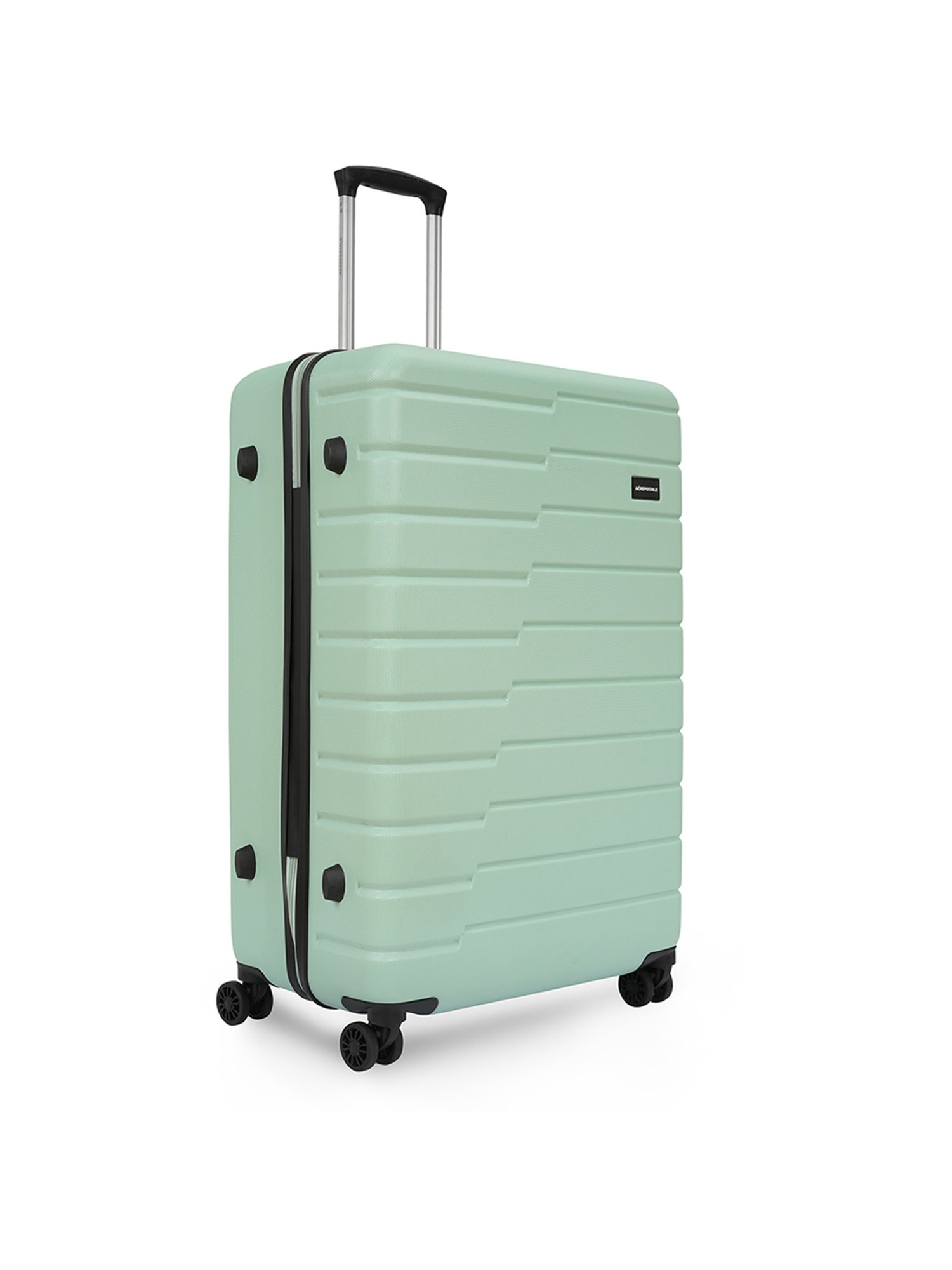 Aeropostale Stout Green Textured Hard Large Trolley Bag - 30 cm