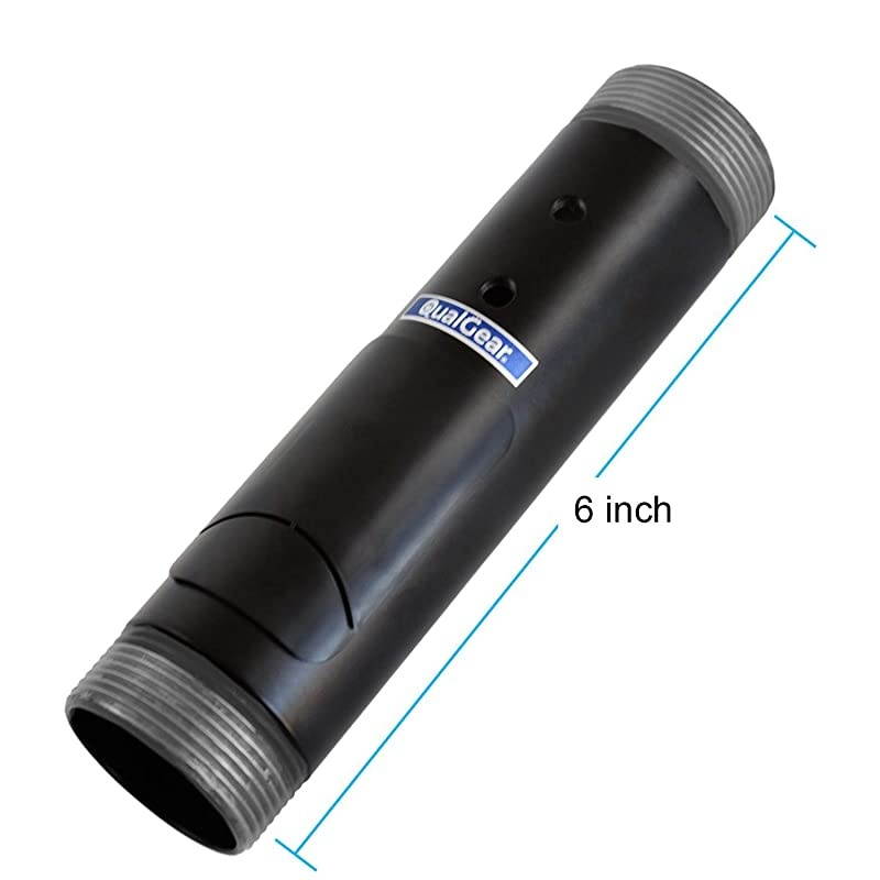 QG-PRO-PM-6IN-B Pro-AV 1.5" Npt Threaded Pipe, 6" Length Projector Accessory