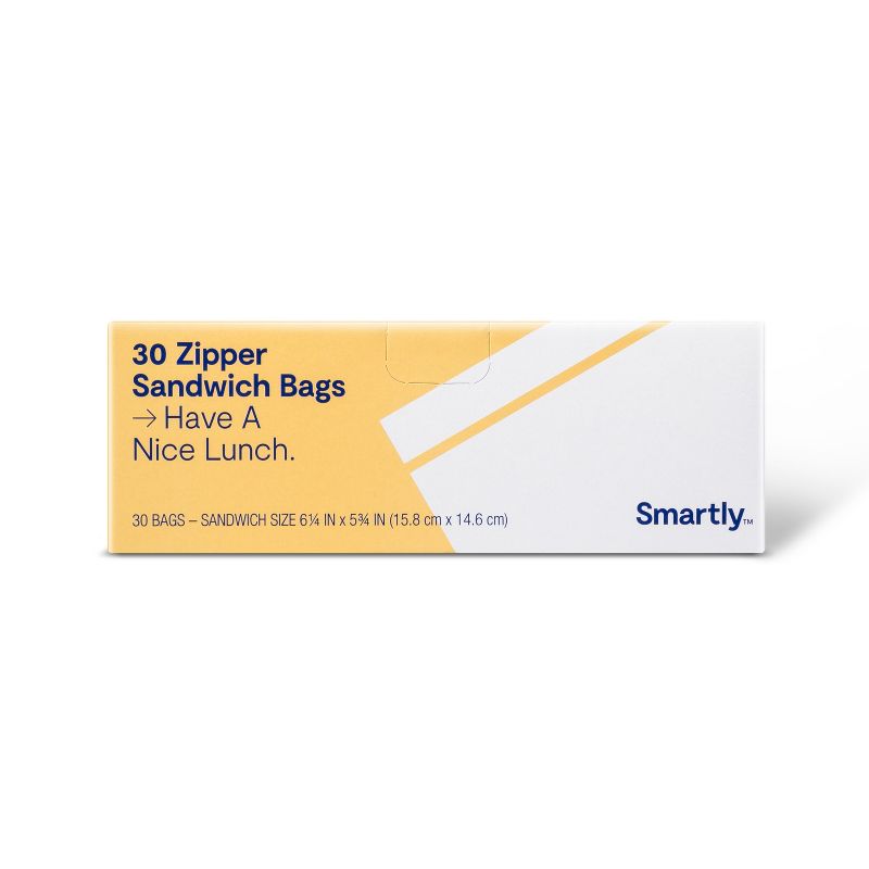 Sandwich Bags - 30ct - Smartly™