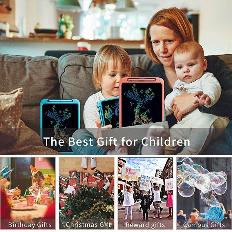 LCD Writing Tablet 12 inch Colorful Screen Electronic Writing amp Drawing Doodle Board Kids Drawing Tablet Writing Pad amp Memo Board for Kids and Adults