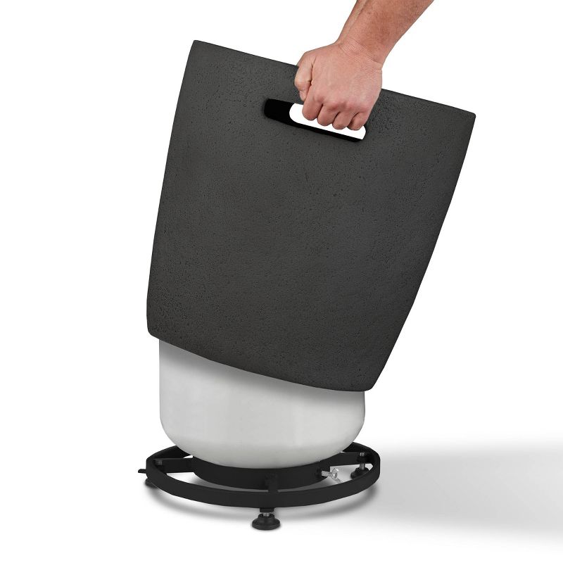 American Fireglass 10 LB Bag 1/2 Inch Reflective Fireplace & Firepit Fire Glass, Copper