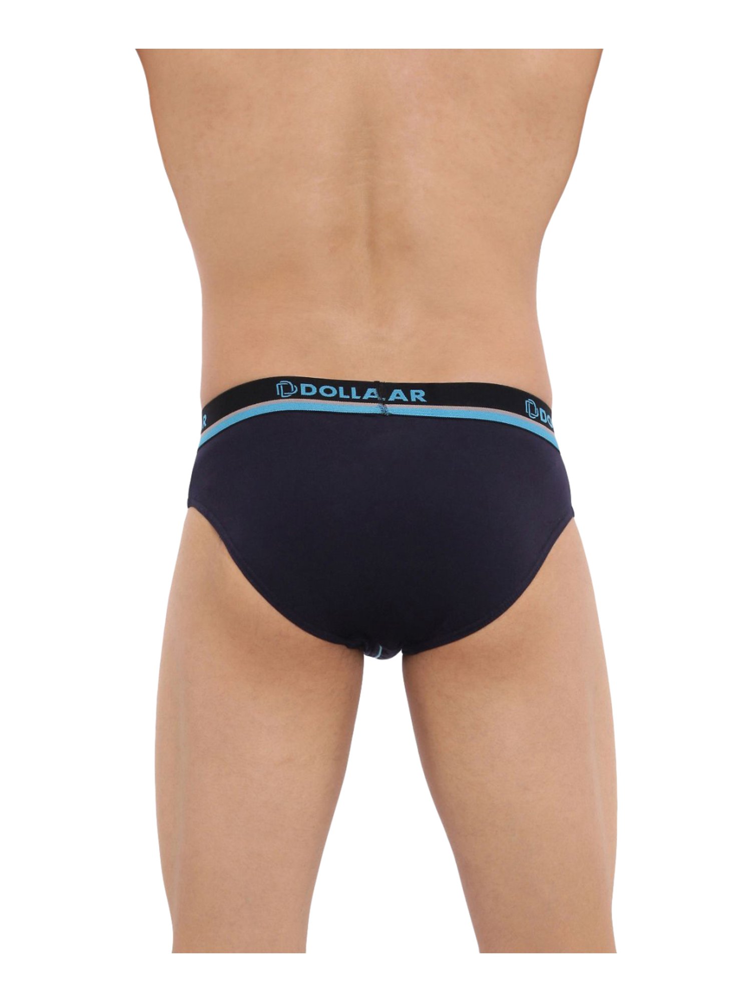 Dollar Bigboss Assorted Color Cotton Glo Briefs (Pack Of 3)