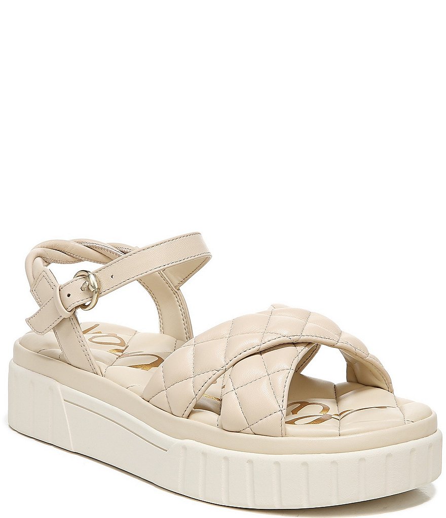 Sam Edelman Gavril Leather Platform Sandals