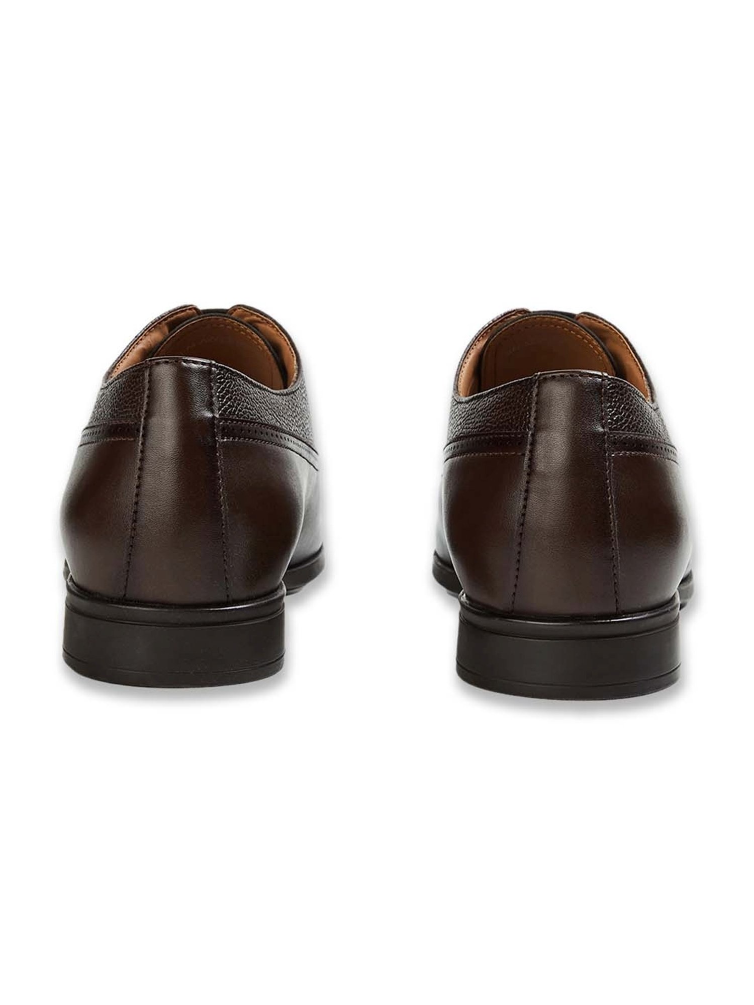 Code by Lifestyle Men's Brown Oxford Shoes