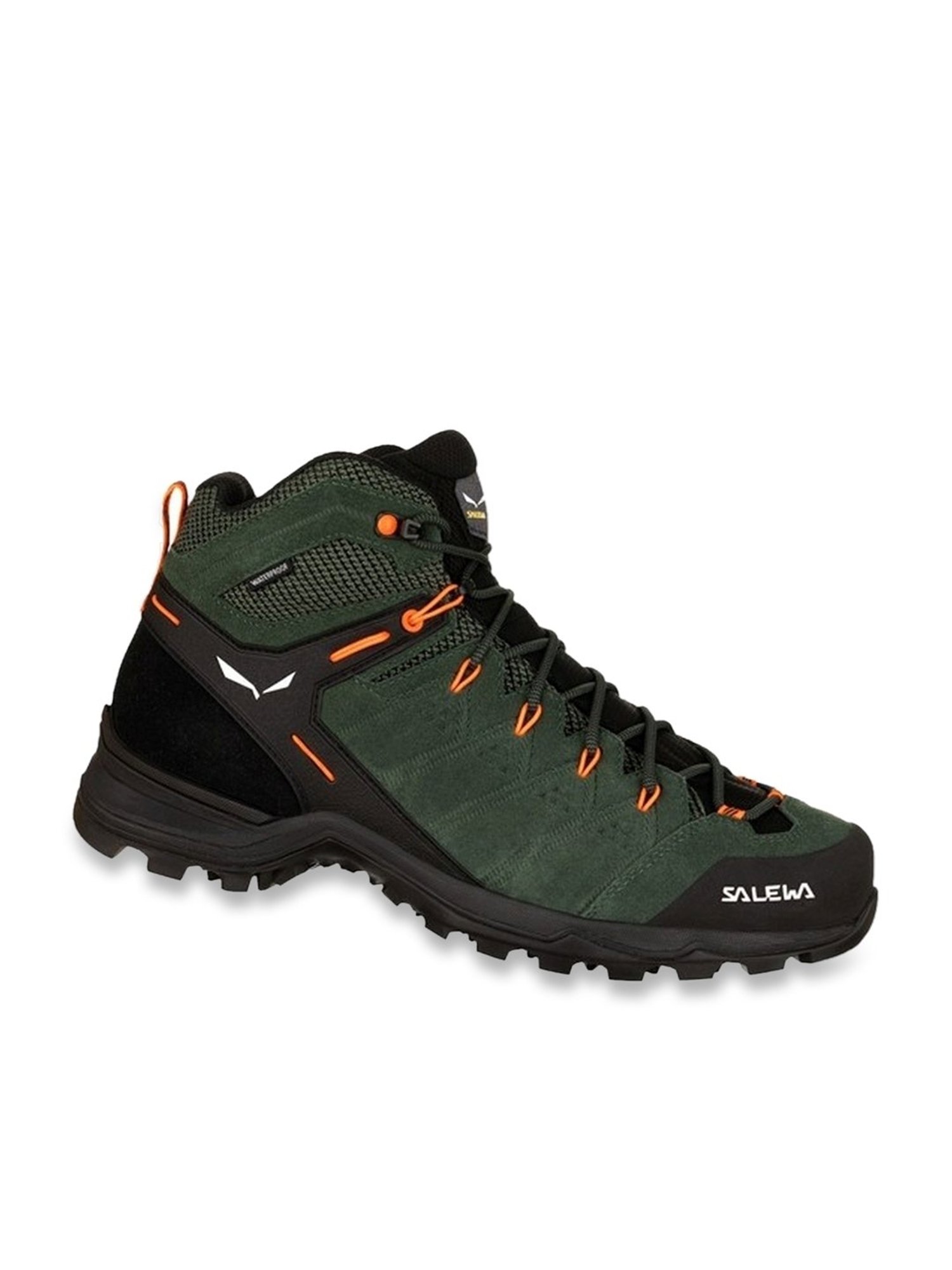 Salewa Men's MS ALP MATE MID PTX Green Outdoor Shoes