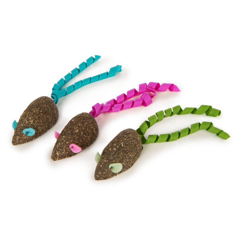 SmartyKat Magic Mice Catnip Cat Toy - 3pk