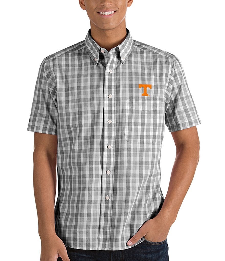 Antigua NCAA Crew Short-Sleeve Woven Shirt