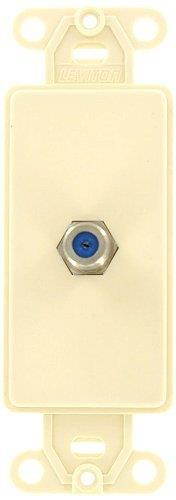 F Connector Decora Jack Almond