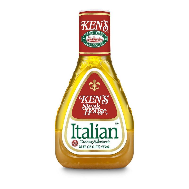 Kens Steak House Italian Dressing & Marinade - 16fl oz