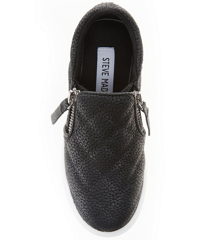 Steve Madden Girl's J-Glamm Quilted Slip-On Sneakers (Toddler)
