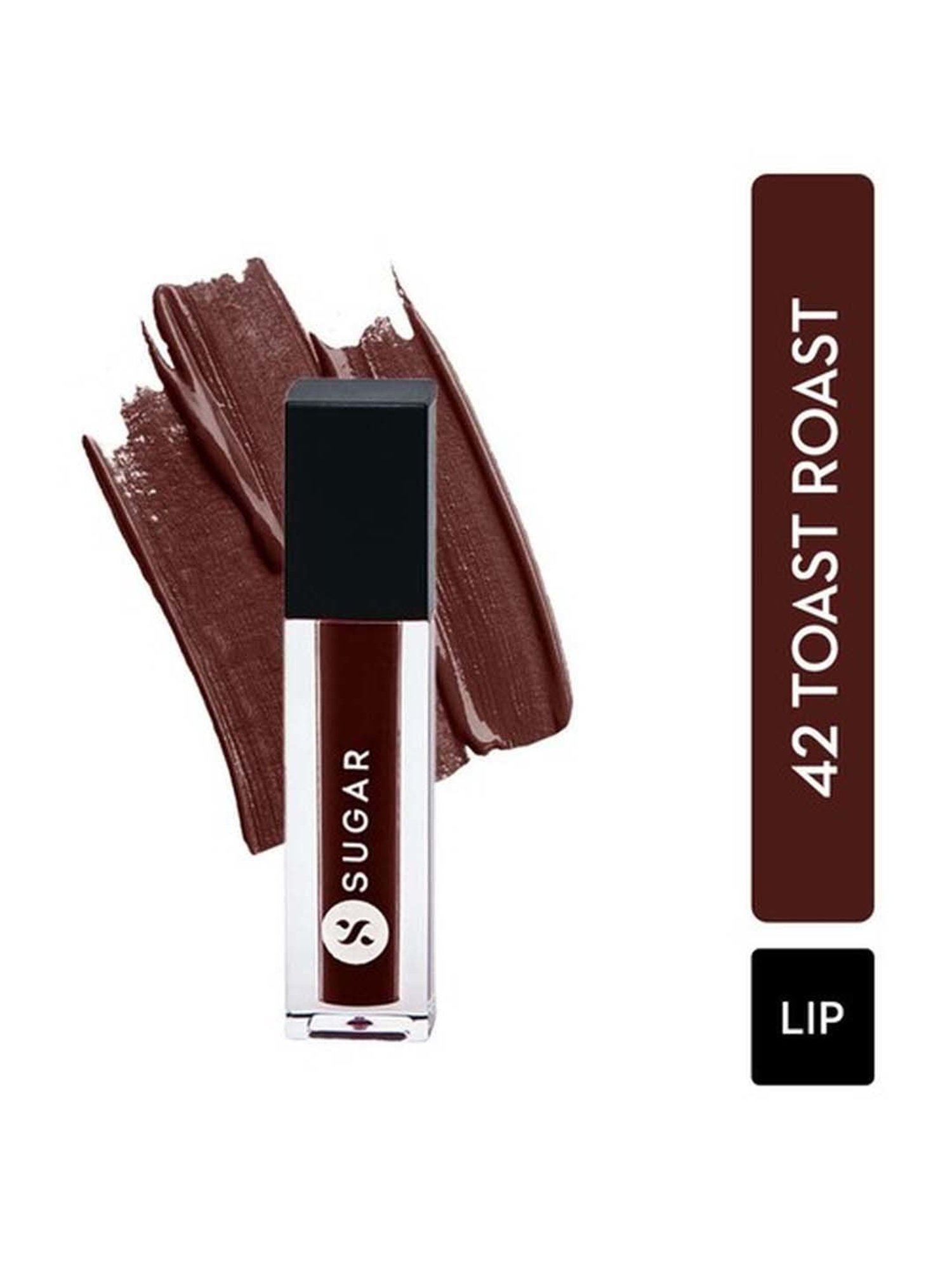 Sugar Cosmetics Smudge Me Not Liquid Mini Lipstick 42 Toast Roast - 1.1 gm