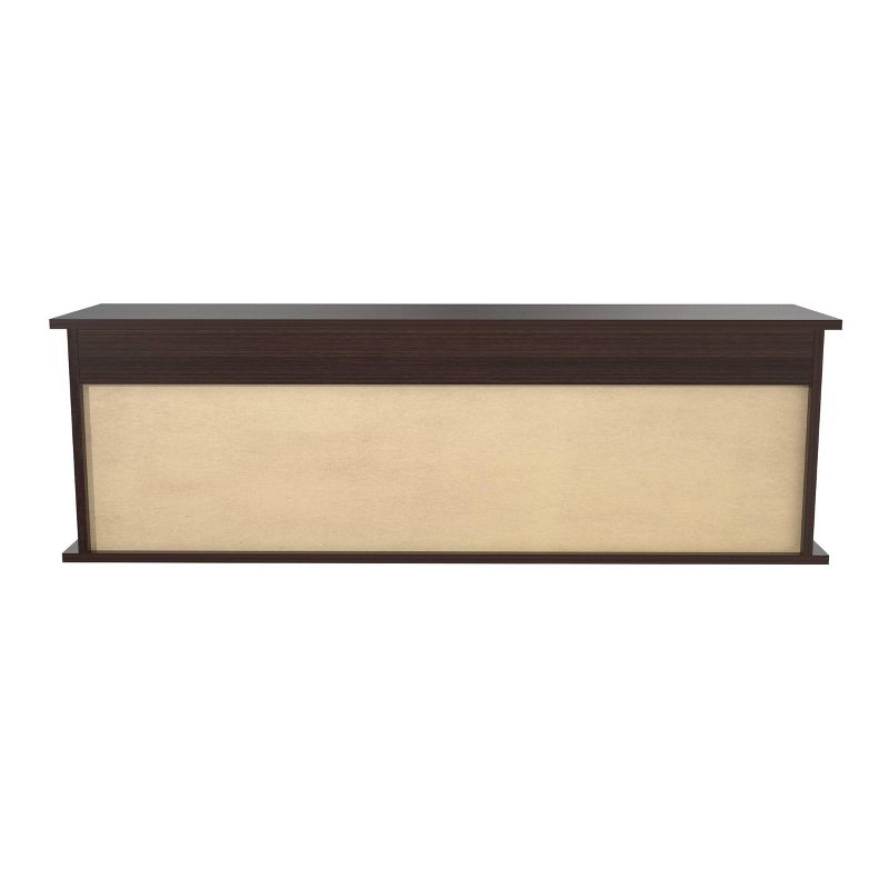 Wall Mounted Hutch Espresso - Inval