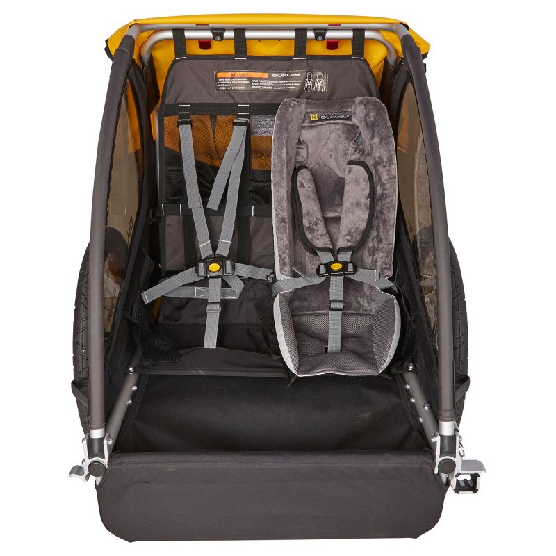 Tow Tuff TTF-2762ACBR Heavy Duty 2-in-1 Aluminum Automotive Cargo Luggage Carrier with Bike Hitch Rack