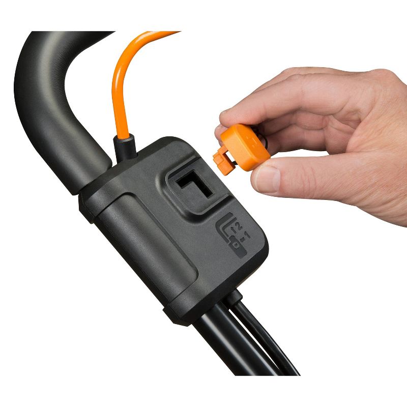 14" 120 Volts, 60Hz, 8 Amp, 960 Watts Corded Electric Lawnmower - Green - Earthwise