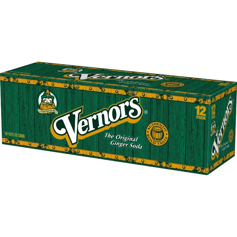 Vernors Ginger Soda - 12pk/12 fl oz Cans