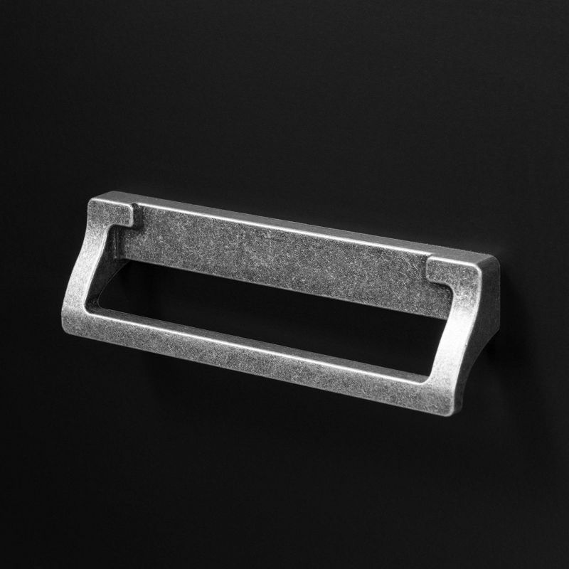 Induzy 1 Drawer Nightstand Rustic Oak and Matte Black - South Shore