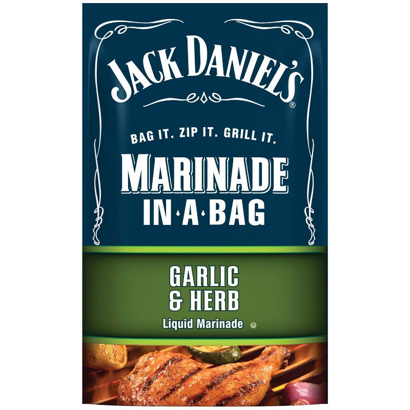 Jack Daniel's Marinade in a Bag Garlic & Herb Liquid Marinade - 12oz