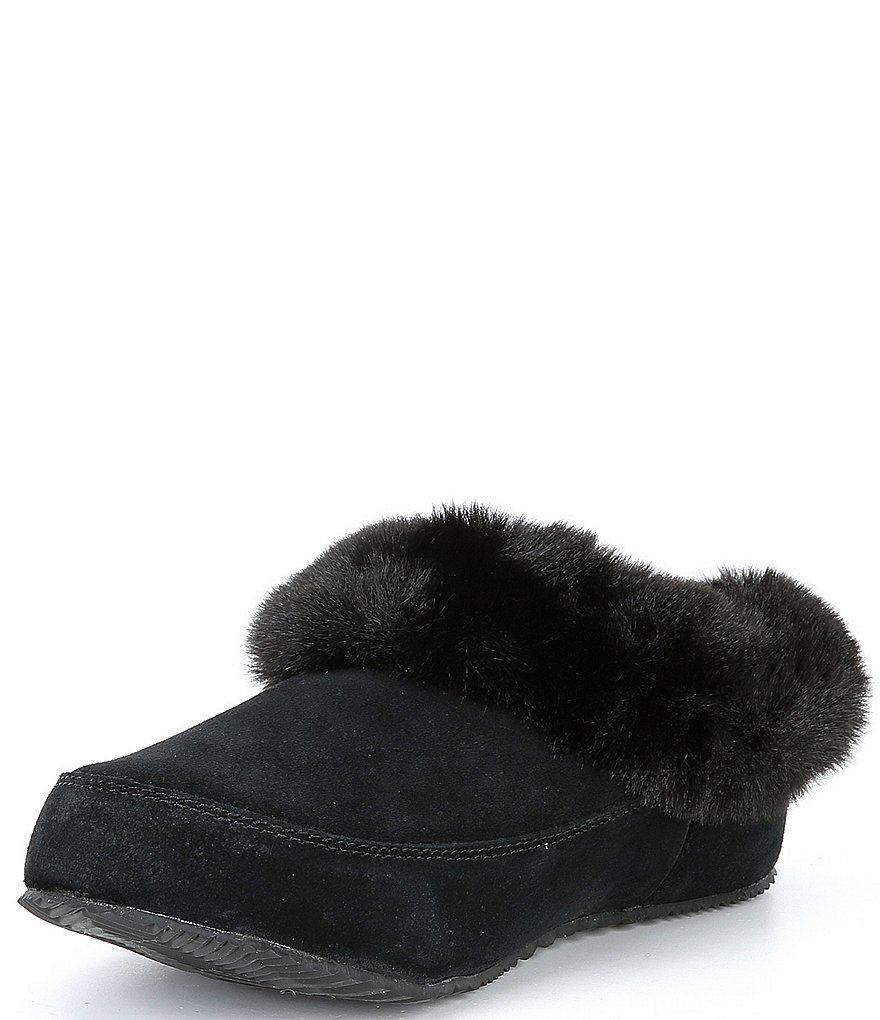 Sorel Go Coffee Run Suede Slippers