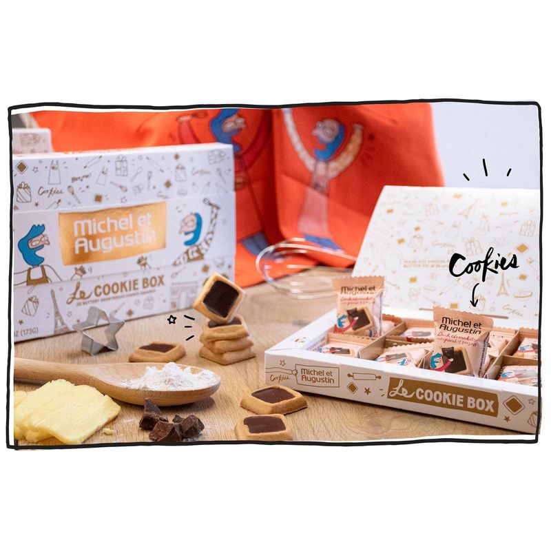 Holiday Cookie Gift Box Dark Chocolate Sea Salt - 20ct