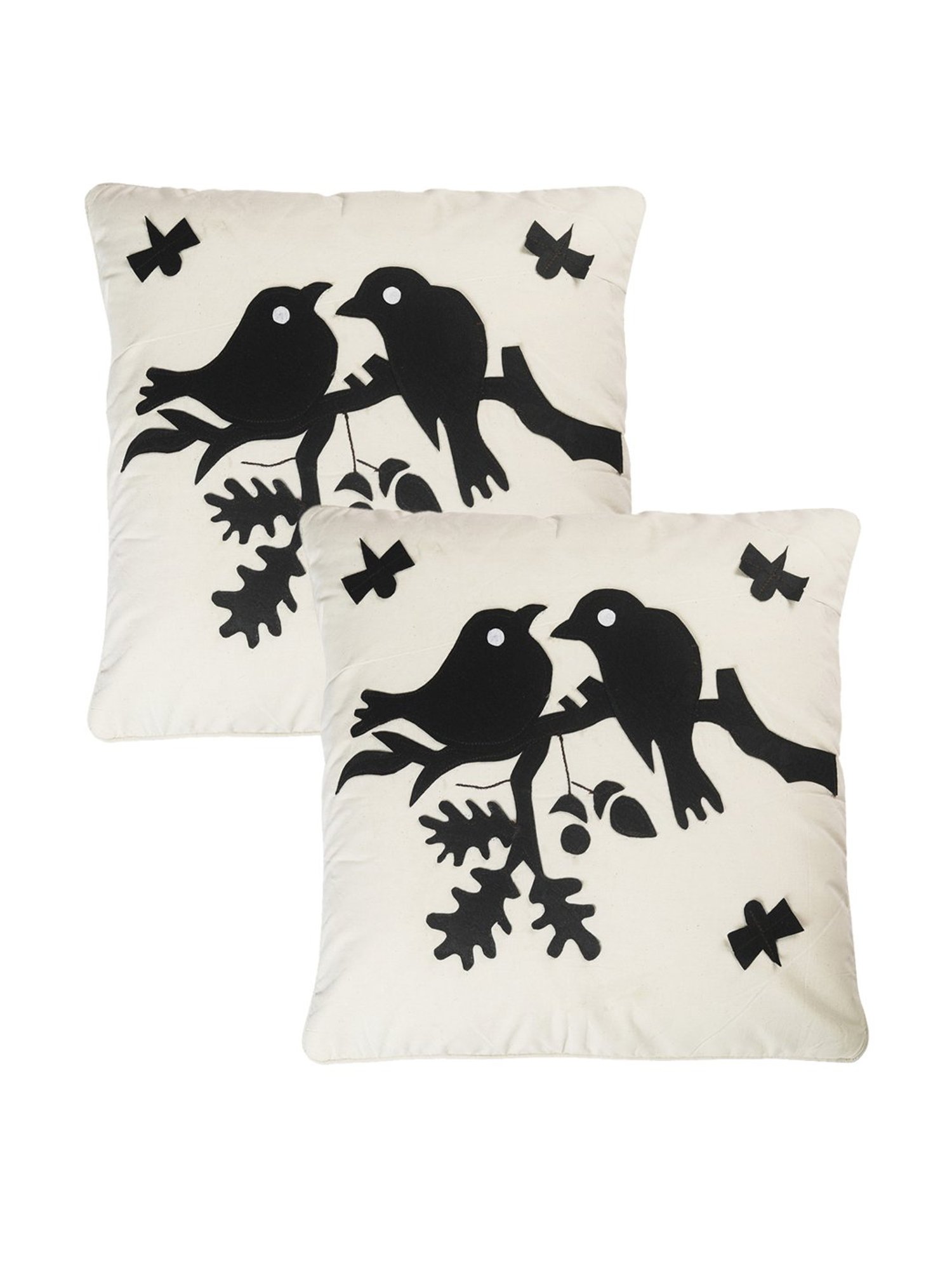 VarEesha Multicolor Cotton Cushion Cover - Set of 2