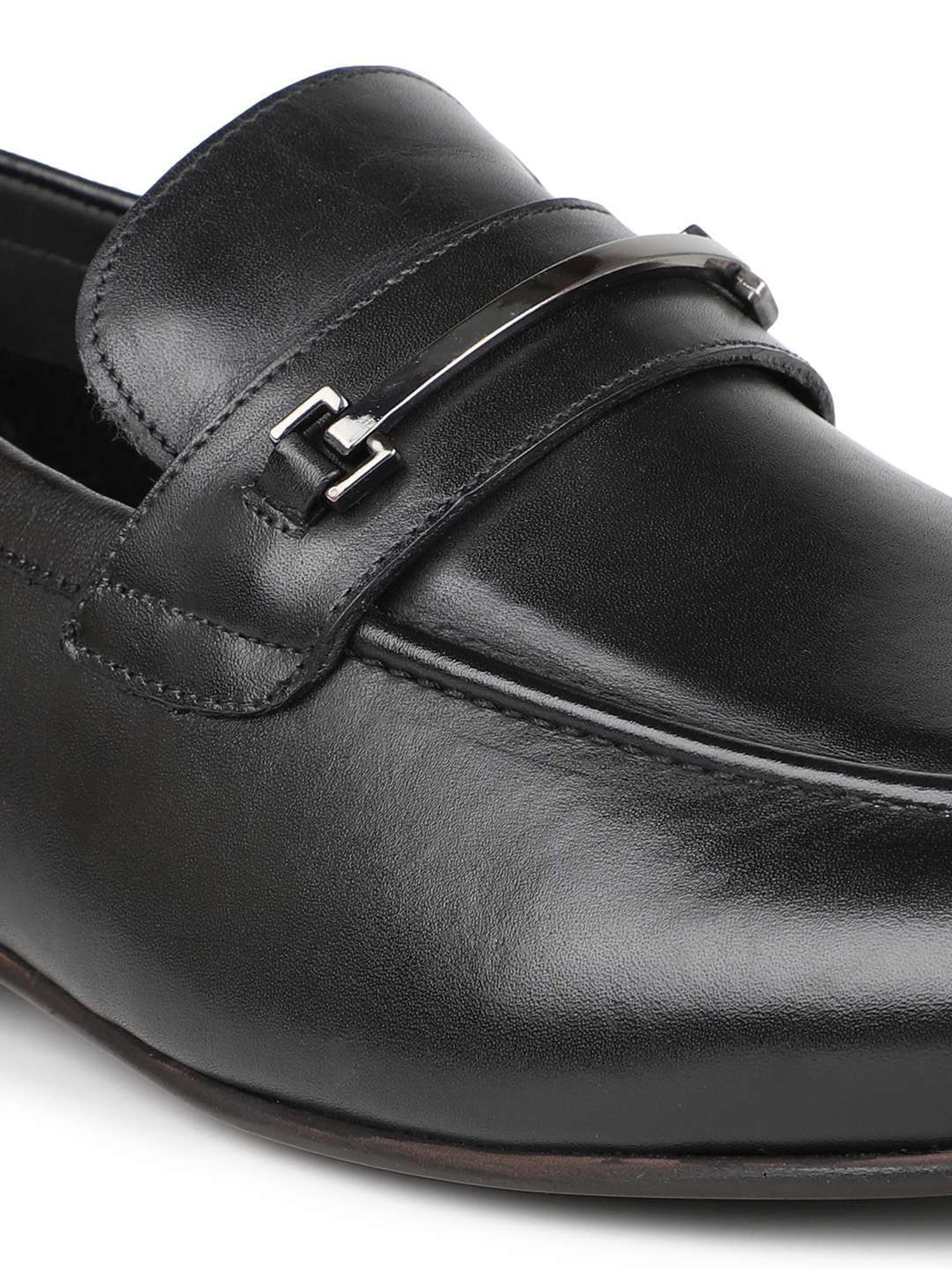 Atesber by Inc.5 Men's Black Formal Loafers