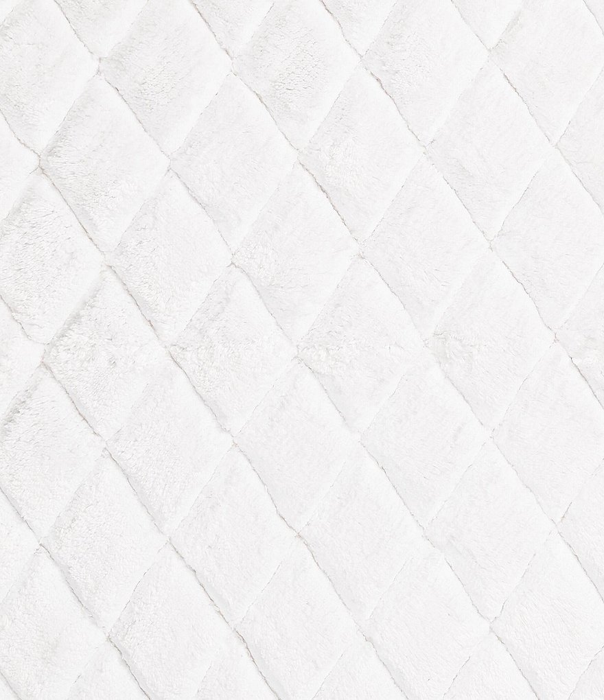 Vera Wang Marquis Diamond Bath Rug 2-Piece Set