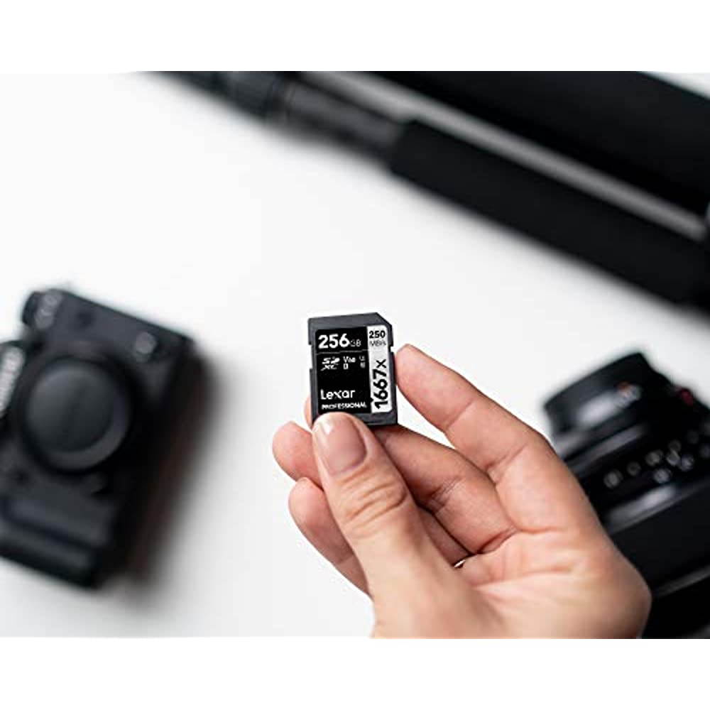 Lexar Professional 1667x 128GB SDXC UHS-II/U3 Memory Card, 2 Pack