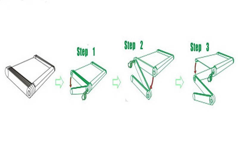 Intsupermai Portable Adjustable Aluminum Laptop Desk Stand Laptop Holder Cooling Pad Computer Riser Table