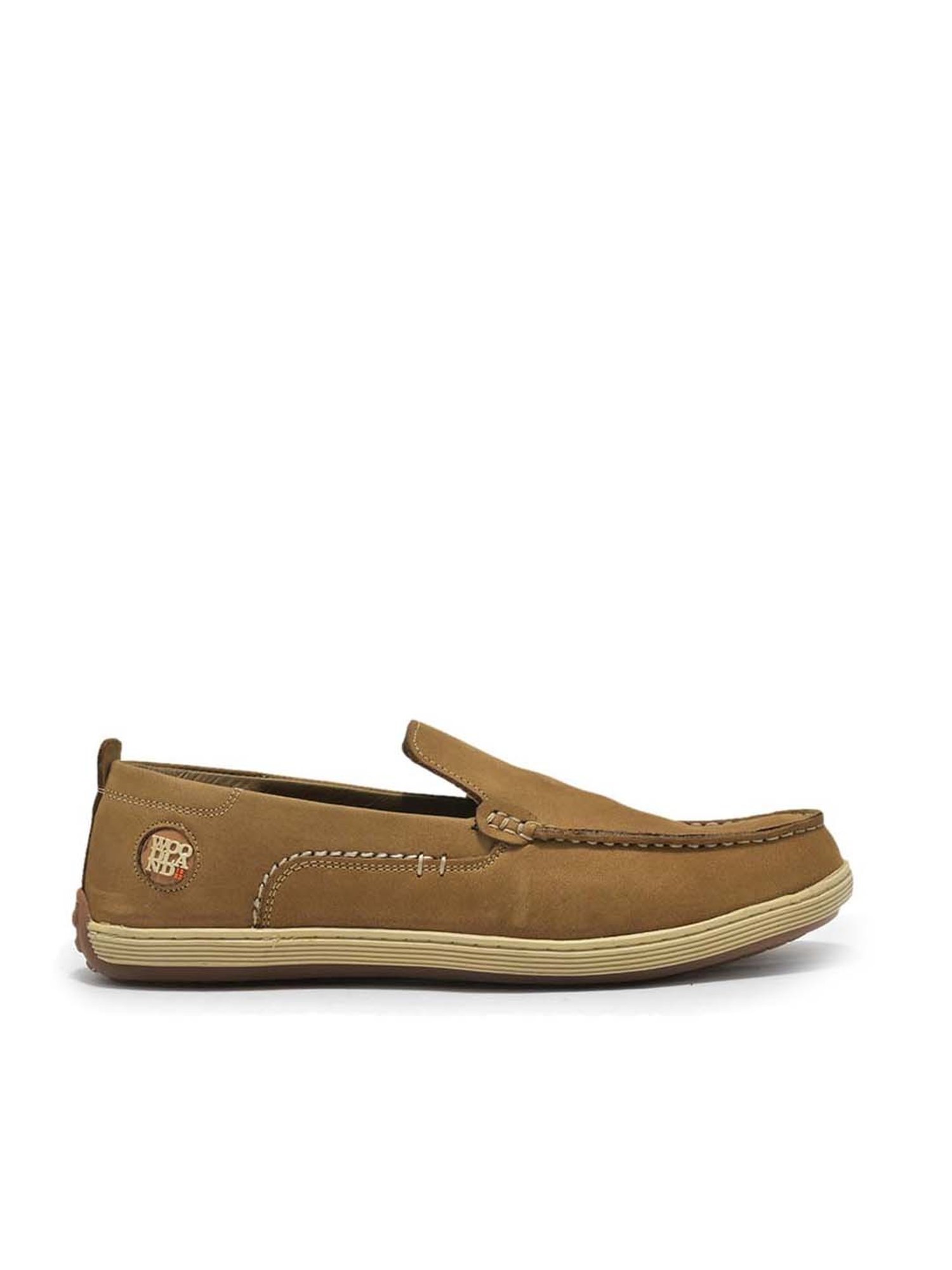 Woodland Men's Camel Casual Loafers