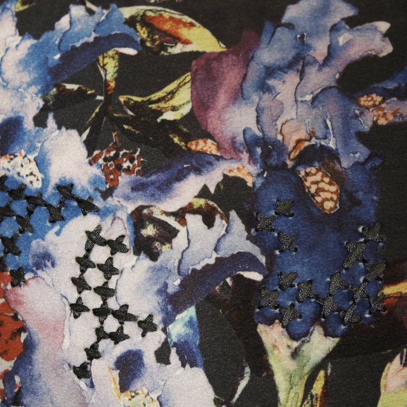 Iris Throw Pillow Charcoal - Edie @ Home