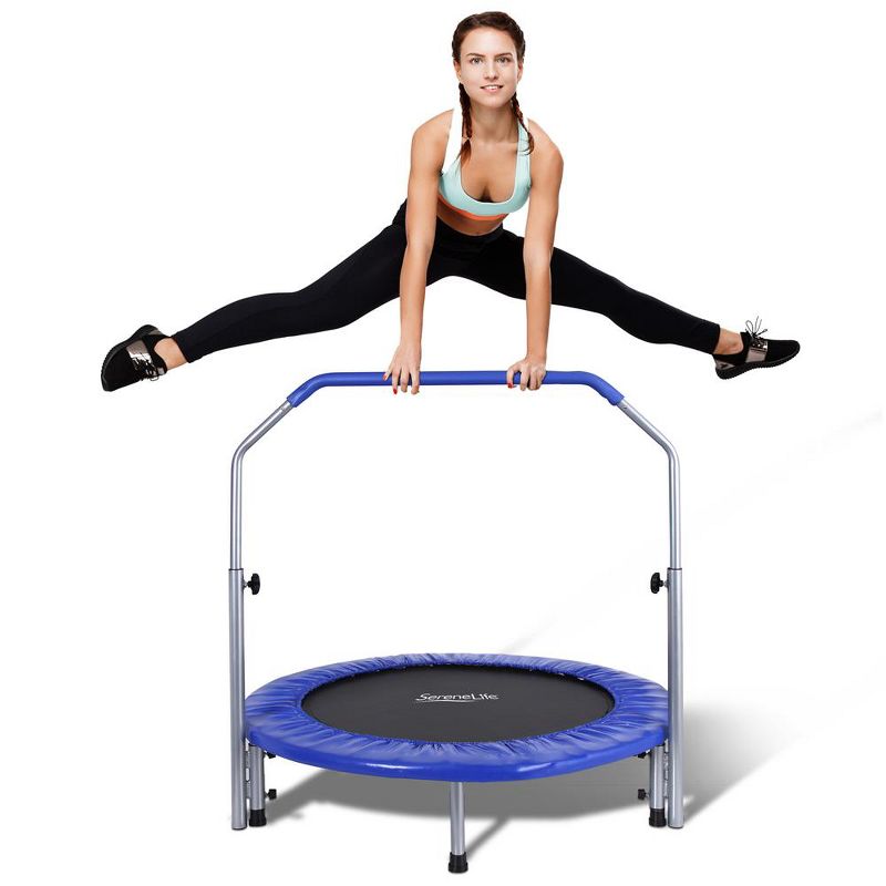 JumpSport SureStep Removable 2-Step Trampoline Safety Ladder - Easy to Attach