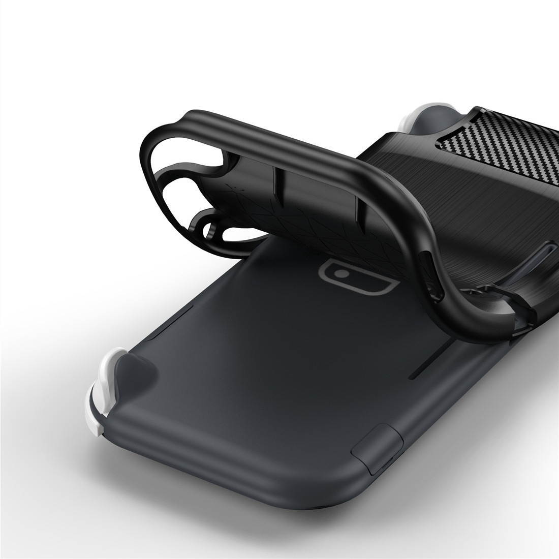 controller gear nintendo switch skin & screen protector set, officially licensed by nintendo  super mario odyssey "capture map"  nintendo switch