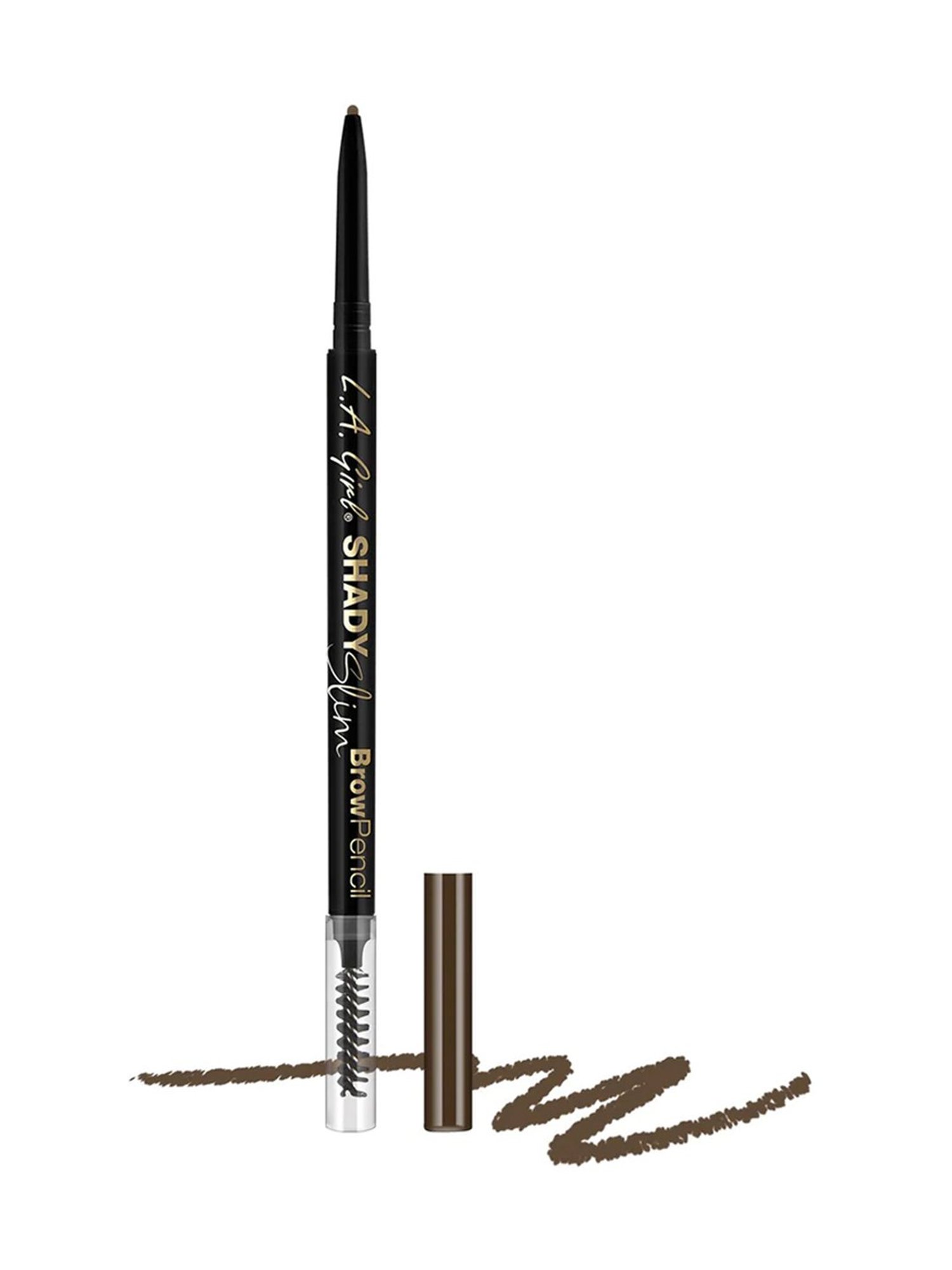 L.A. Girl Shady Slim Brow Pencil Medium Brown - 0.5 gm