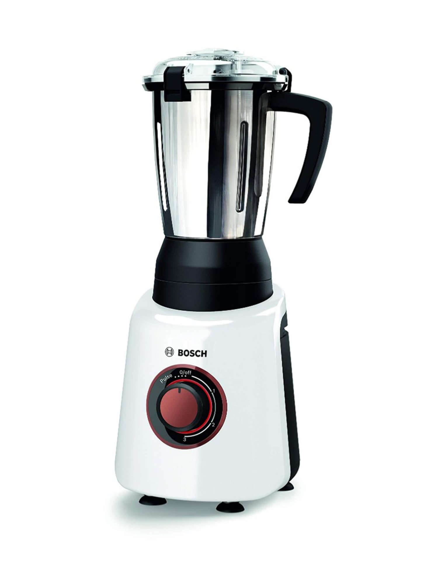 Bosch 750W TrueMixx Pro Mixer Grinder with Stone Pounding Technology & 3 Jars (Black)
