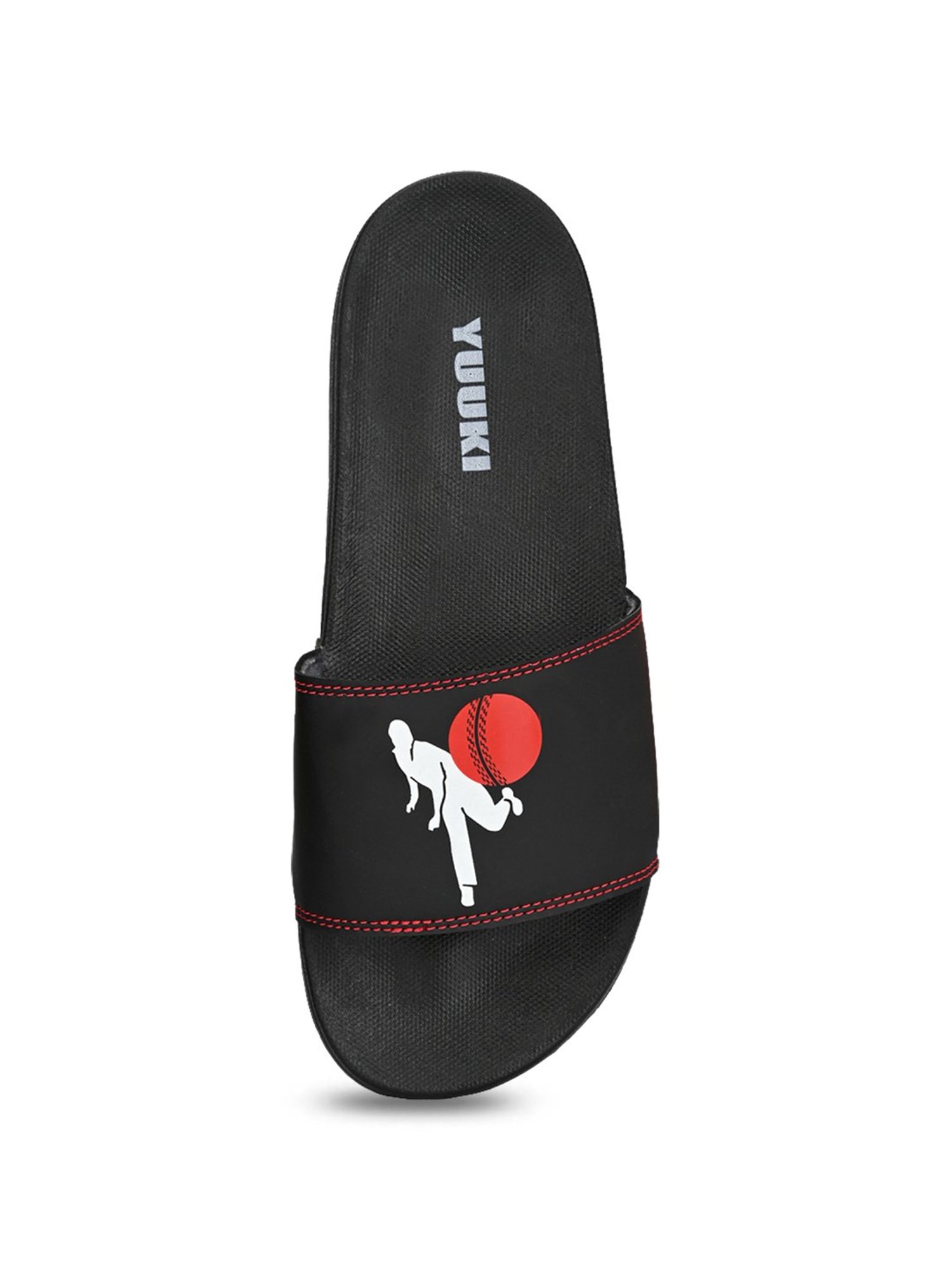 Yuuki Men's BOOM Carbon Black Slides