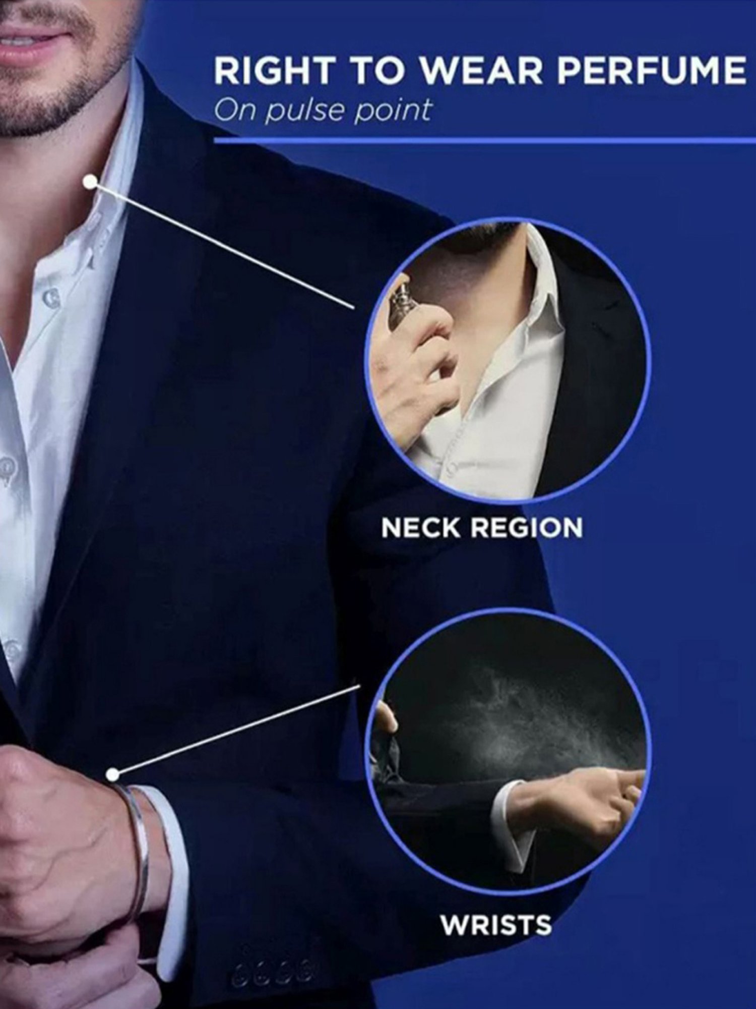 THE MAN COMPANY Ocean Pour Homme Eau de Parfum & Body Parfum Rouge Set for Men & Women