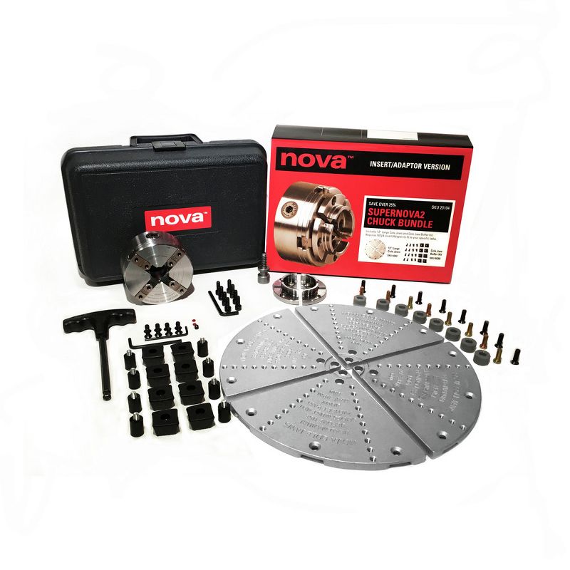 NOVA 23104 SN2 Bowl Turning Bundle