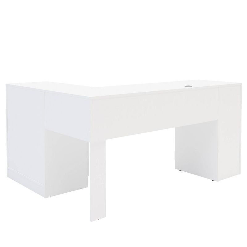 Mayne Corner Desk White - Chique