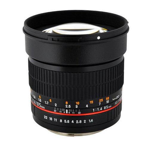 Rokinon 85mm f/1.4 Aspherical Lens for Pentax DSLR Cameras #85M-P
