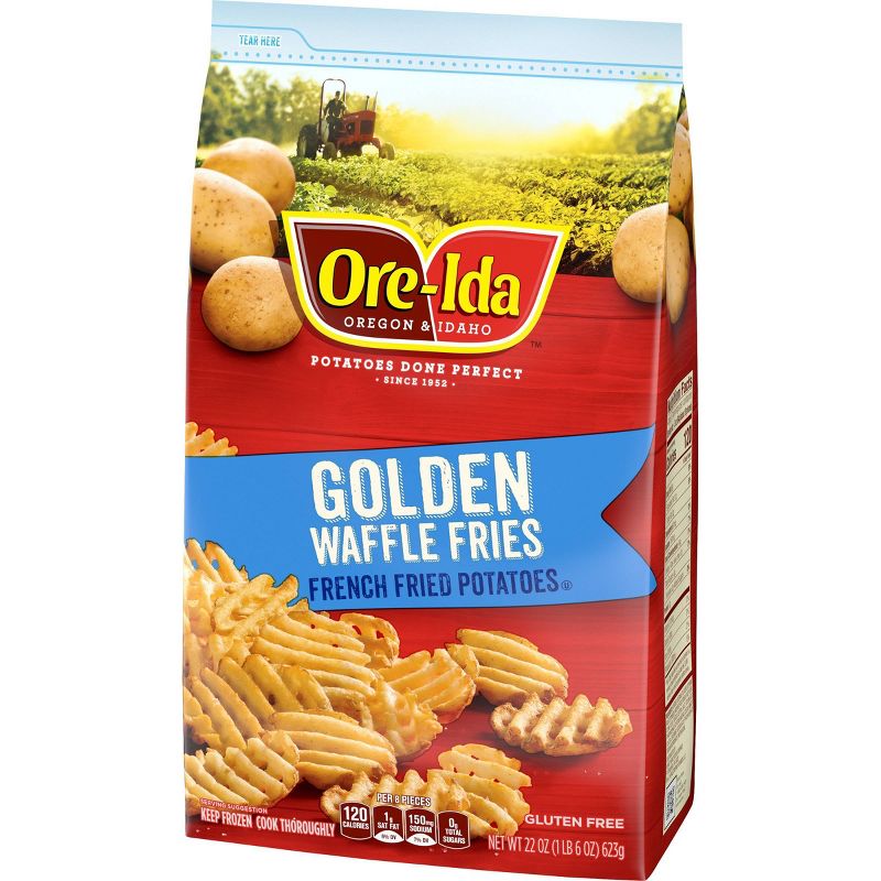 Ore-Ida Frozen Golden Waffle Fries - 22oz