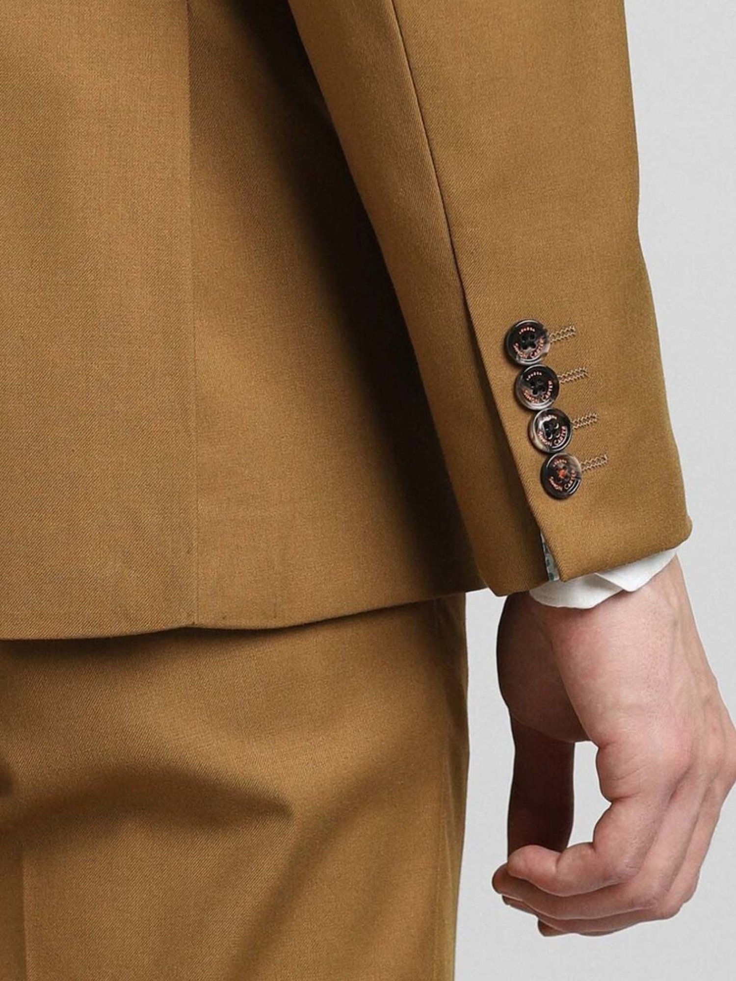 Simon Carter London Brown Regular Fit Blazer