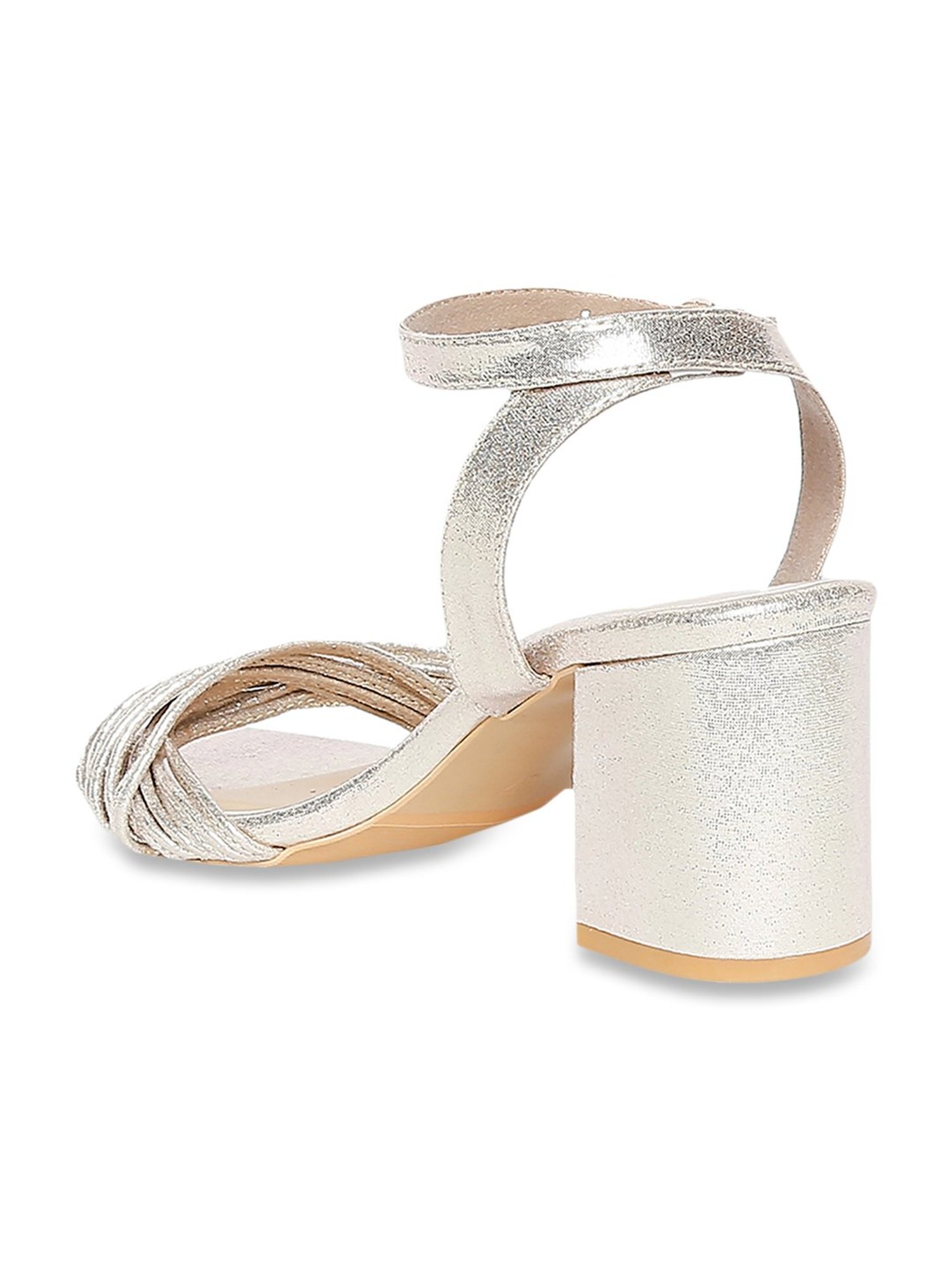 Tao Paris Dot Golden Ankle Strap Sandals