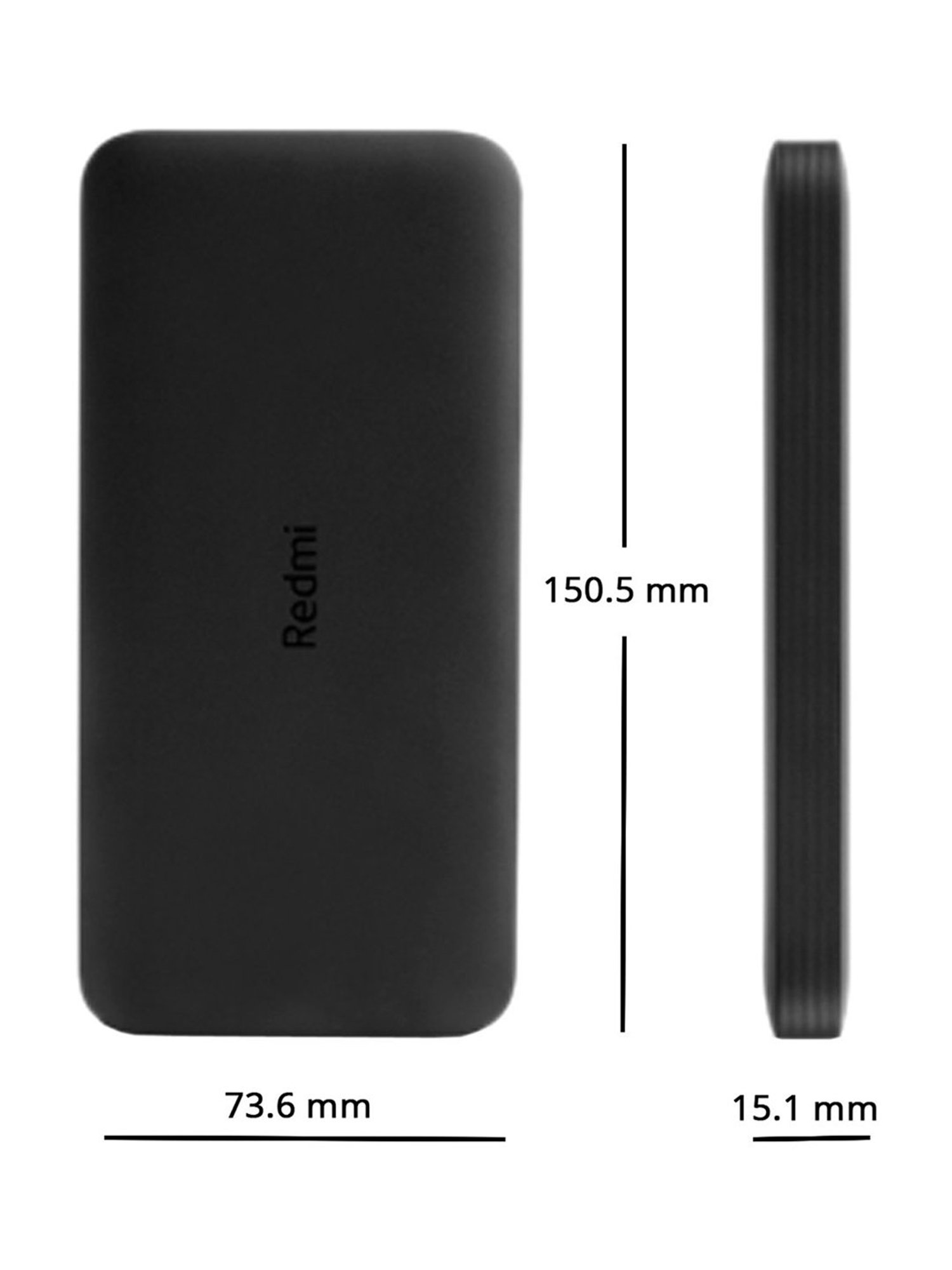 Redmi 10000mAh Power Bank (PB100LZM, Black)