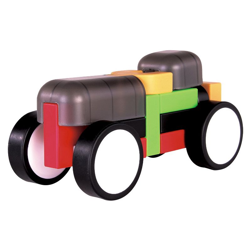 Guidecraft IO Blocks Race Cars Set