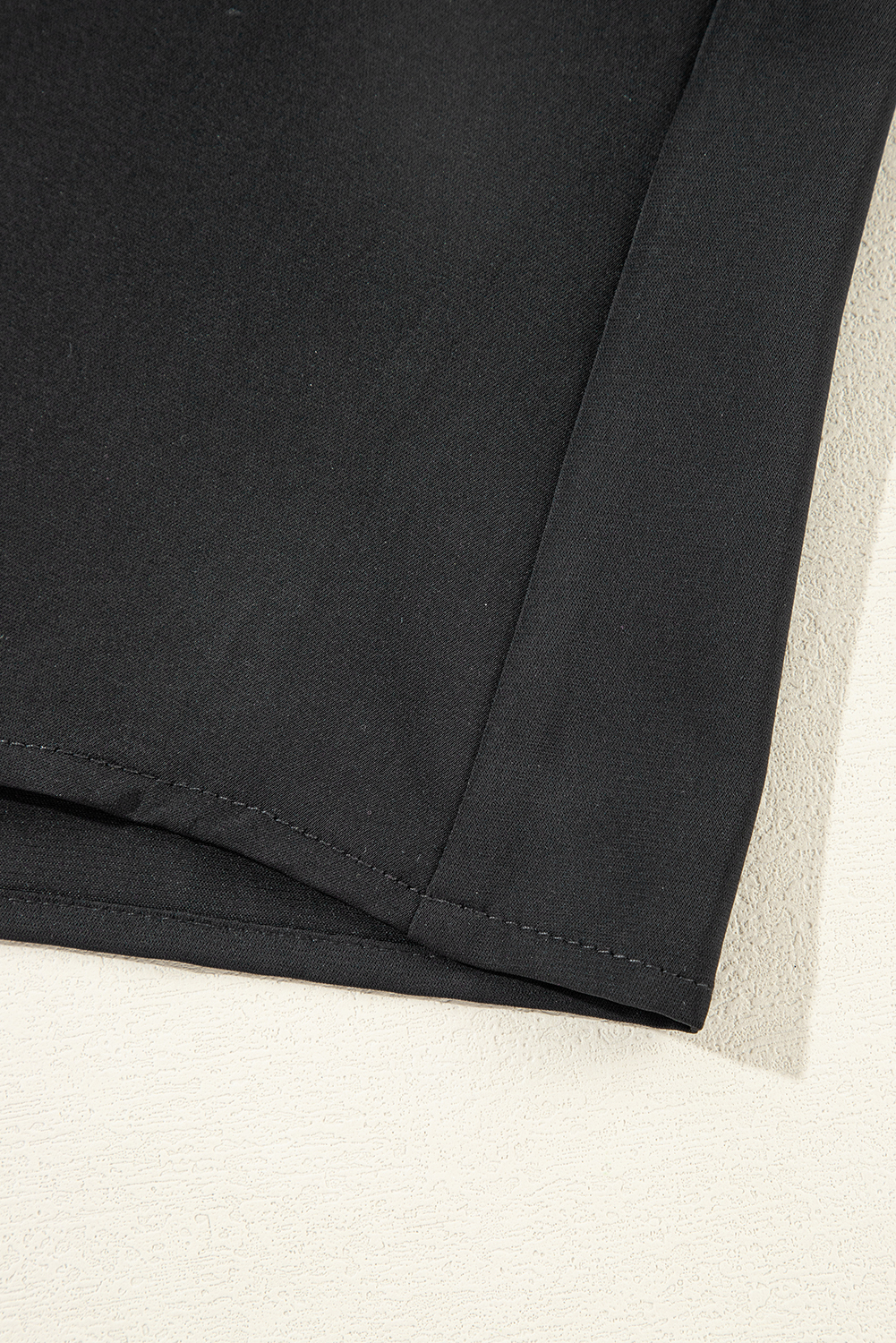 White Spotted Print Tie Neck Color Block Halter Sleeveless Shirt